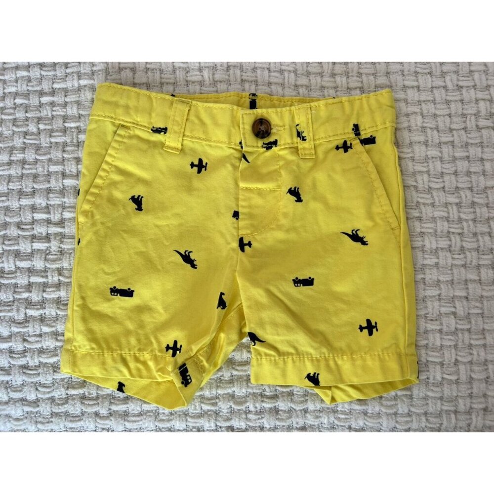 Carter's Yellow Printed Shorts